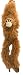 Wild Republic 17" Hanging Monkey Orangutan