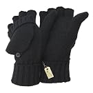 Ladies/Womens Capped Winter Fingerless Gloves