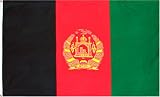 Afghanistan National Country Flag - 3 foot by 5 foot Polyester (New)