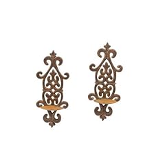 Wandkerzenhalter, 2er Set