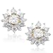 10k White or Yellow Gold Diamond Stud Earrings and Earring Jackets (1.50 cttw, I-J Color, I3 Clarity)