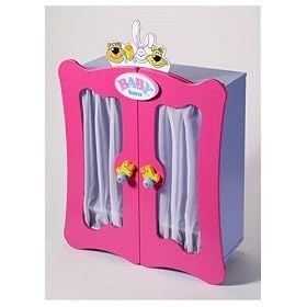 Baby Born Wooden Wardrobe by 