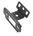 Amerock Full Inset Partial Wrap Free Swinging Ball Tip Hinge For 3/4 Doors Oil Rubbed Bronze Single
