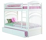 Windsor Twin over Twin Bunk Bed White with Trundle