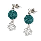NHL San Jose Sharks LogoArt Ovation Earrings