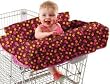 Babe Ease The Chic Clean Shopper Loop D Loop Cart Cover, Brown/Pink