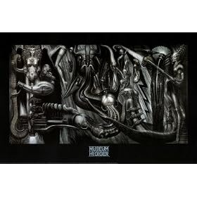 Professionally Plaqued H.R. Giger (Anima) Art Poster- 24x36 with RichAndFramous Black WoodMounting