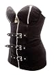 Switchblade Stiletto ZIPPER BUCKLE CORSET- In Choice of Colors and Patterns