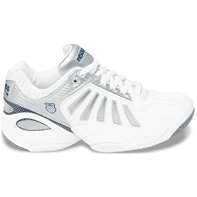 Buy K-Swiss Ladies Defier Misoul Tech Tennis Shoe (White Silver)