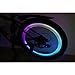 LE LED Bike Wheel Lights, Waterproof, RGB, 3 Light Mode Options, Bicycle Spoke Lights, Used for Safety and Warning, Pack of 2 Units (Blue Red Green Colorful)