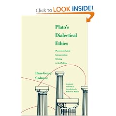 Plato's Dialectical Ethics: Phenomenological Interpretations Relating to the Philebus