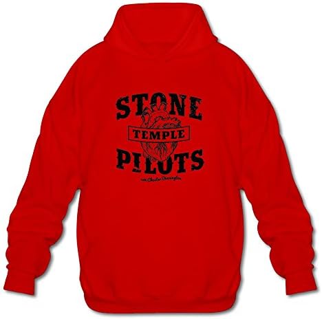 Men's Stone Temple Pilots STP Hoodies XL Red