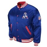 Mitchell & Ness New England Patriots Screen Pass Satin Jacket Extra Large