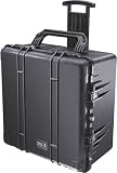 Pelican 1640 Watertight Hard Case with 4 Wheels, Without Foam - Black