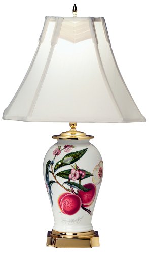 Portmeirion Pomona Canton Royal George Peach Vase Lamp
