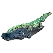 EXP Handmade Alligator Carving with Custom Base (Thailand)