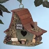 Wood Love Shack Birdhouse