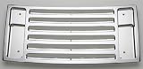AutoXccessory Chrome Plated Billet Hood Grille Insert, for the 2006 Hummer H2 SUT