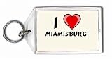 I Love Miamisburg Keychain