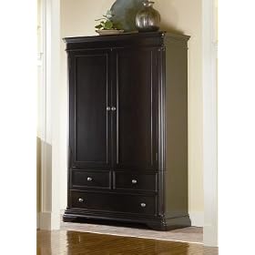 Sahara Dark Finish Television Armoire