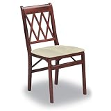 Review   / Stakmore Lattice Folding Chair - Set of 2 (Bone)