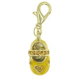 Yellow Mary Jane Shoe Charm
