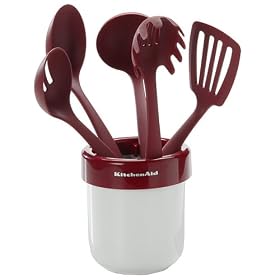 Red Kitchen Utensils