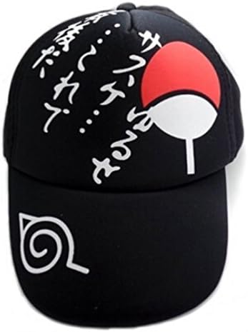 Anime Naruto Hat Cosplay Cap Baseball Cap Canvas Cap (Uchiha)