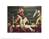 Dempsey und Firpo, 1924 von George Wesley Bellows, 51x41