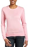 Red Moon Women's Cotton Long Sleeve Crew Neck Pullover Sweater