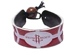 NBA Houston Rockets Team Color Basketball Bracelet