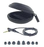 Earphone Accessory Kit - Case, Extension Cord, Ear Cushion Variety Pack