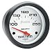 Auto Meter 5737 Phantom 2-1/16" 100-250 F Short Sweep Electric Water Temperature Gauge