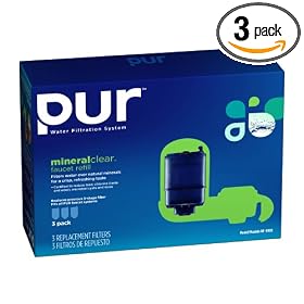 PUR MineralClear Faucet Refill RF-9999, 3 Pack
