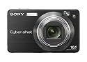 Sony Cybershot DSCW-170B Digitalkamera (10 Megapixel, 5-fach opt. Zoom, 6,9 cm (2,7 Zoll) Display) schwarz