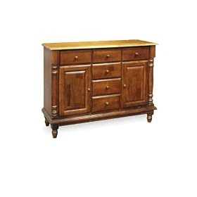 International Concepts B57-80 Buffet - 50.25 x 17.5 x 37.75 Inch - Black-Cherry by International Concepts