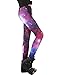 Dawdyfu Fashion Womens Multicolored Fancy Galaxy Leggings Pants