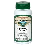 Nature s Wonderland Agrimony Herbal Supplement Capsules, 500 mg, 60-Count Bottles (Pack of 3)