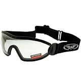 Global Vision Flare Skydiving Goggles Motorcycle Eyewear Clear