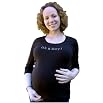 It's A Boy Maternity Shirt with 3/4 Sleeve in White, Black or Blue