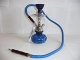 10 1 Hose Mini Pumpkin Glass Hookah Blue