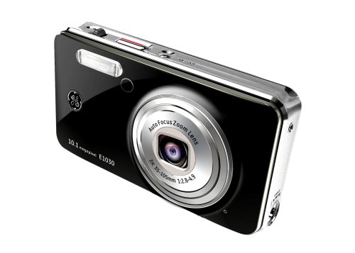 GE E1030 10MP Digital Camera with 3x Optical Zoom (Black)