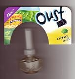 [Sold as a pack of 6] Oust Odor Eliminator Portable Air Fan Refill, Citrus Scent, 0.41 oz each