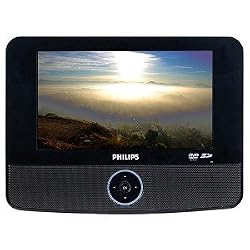 7" Philips PET723 Widescreen Portable DVD Player/Digital Photo Frame (Black/White)