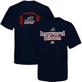 NCAA adidas Howard Bison Backfield T-Shirt - Navy Blue