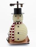 Candle by the Hour 100-Hour Snowman Candle with Copper Base