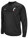 Cincinnati Bearcats adidas Black 2011 Football Adizero Sideline Practice Crewneck Sweatshirt
