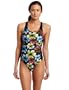 Danskin Women's Triathlon Print Swimsuit