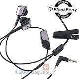 BlackBerry Headset for BlackBerry 7100 7230 6280 7280 7510 7100 7290 8350i 8830 and 8800   Black