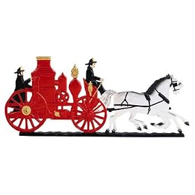 30 Fire Wagon Weathervane from Garden Wagons